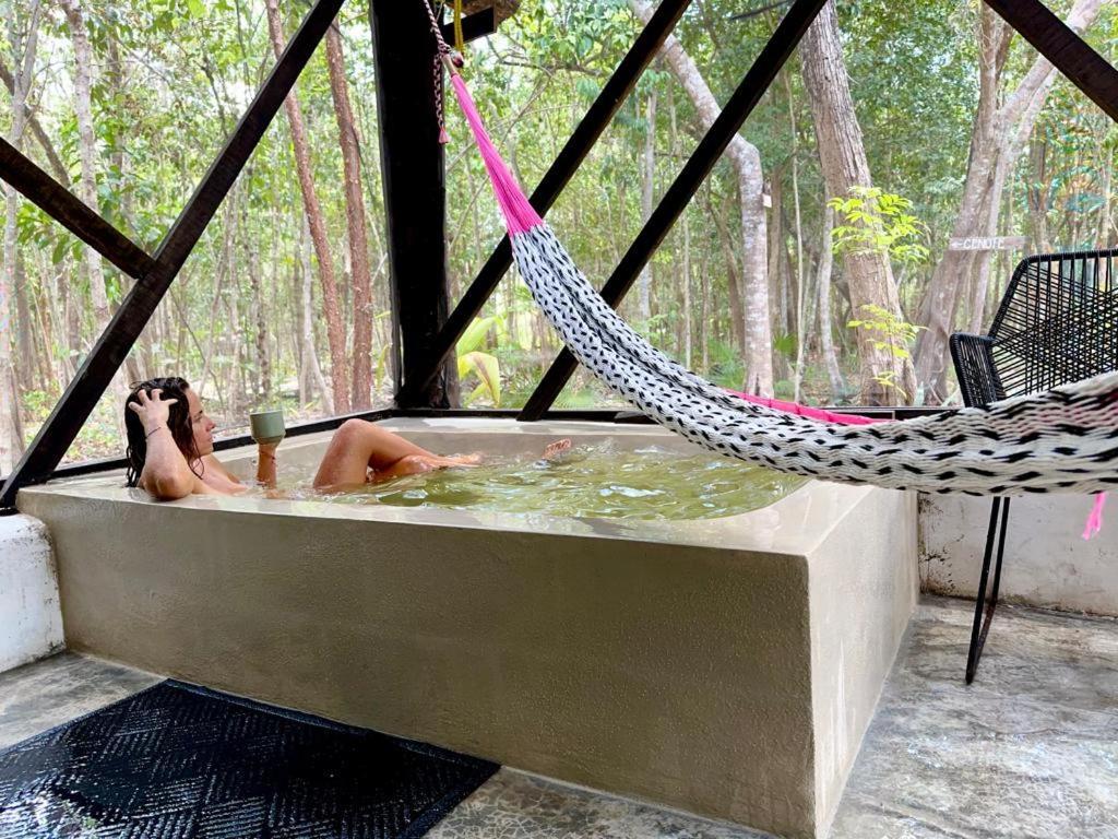 Hotel Casa Costal - Glamping Experience Puerto Morelos Exteriér fotografie
